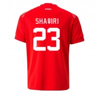 Sveits Xherdan Shaqiri #23 Fotballklær Hjemmedrakt VM 2022 Kortermet